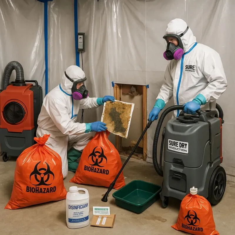 Contaminated Water Handling Protocols process in Watford City, ND