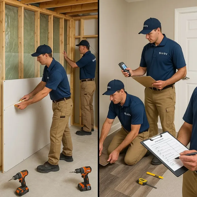 Repairs and Reconstruction process in Watford City, ND